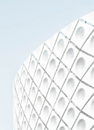 Parametric geometric building facade design